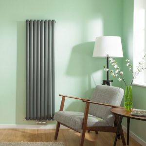 Hudson Reed Radiateur Design Vertical Raccordement Central Vitality Caldae 160cm x 47,2cm x 7,8cm 1718 Watts