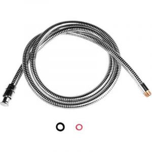 Disflex Flexible mitigeur chrom&eacute; - connexion F 1/2' M 3/8' - 1 m