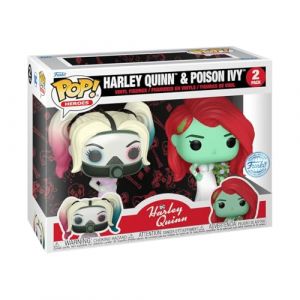 Funko Figurine Pop! 2pk - Harley Quinn - Harley Et Ivy Wedding