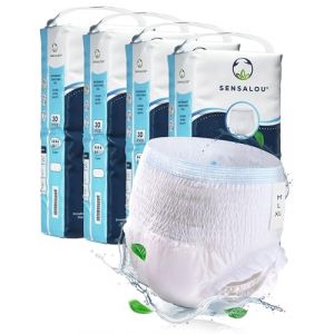 Sensalou Pantaloni per pannolini protezione incontinenza per adulti