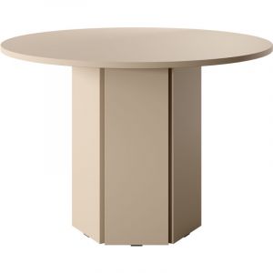 Selsey HEXA - Table ronde - 110 cm - Cappuccino