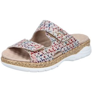 Rieker Femme V2292 Mules, Multicolore, 37 EU