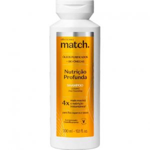 O Boticário Match Shampoo Nutrição Profunda 300ml
