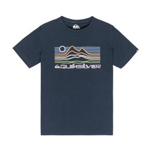 Quiksilver T-Shirt Manche Courtes EV Light Waves SS Garçon 8-16 Ans Noir 10