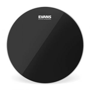 Evans TT08MXB - Peau ténor pour fanfare noire MX, 8 pouces