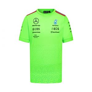 T-shirt - MERCEDES AMG PETRONAS - Set Up - Vert - Coton - Manches courtes