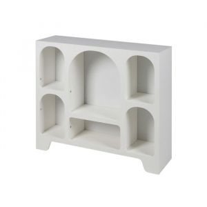 Etagère blanche 6 niches Gallery