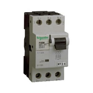 Schneider Electric P25M Disjoncteur moteur 6,3A 3P 3d déclencheur magnéto-thermique6.3A6.3A