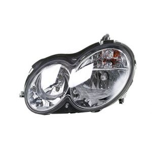 Hella 1DB 007 988-191 Halogène Projecteur principal, gauche, Sans feux/phares de virages, avec ampoules, avec commande pour correcteur de site projecteur