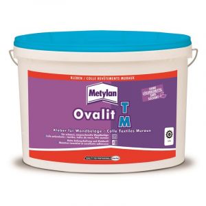 Image de Metylan Ovalit TM colle textile muraux seau 10kg professionnel