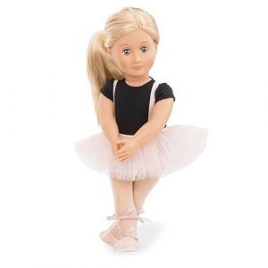 Image de Our Generation Doll by Battat- Violet Anna 18 Regular Ballerina Fashion Doll- for Age 3 Up