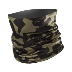 Alpinestars Tour de cou Camo vert militaire/noir