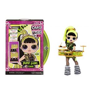 Image de Mga entertainment L.O.L. Surprise OMG Remix Rock- Bhad Gurl and Drums - Poupée Mannequin 24cm