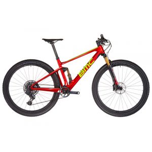 Image de BMC Fourstroke 01 One, rouge/vert VTT