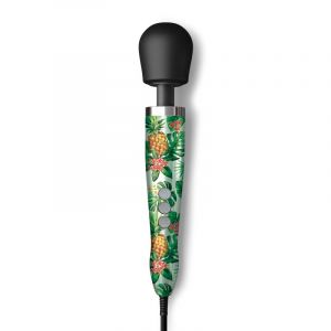 Doxy Bastone da massaggio "Die Cast" con motivo ananas | Vibrazione multivelocità |