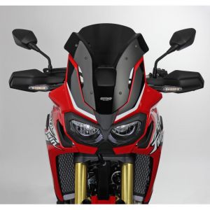 MRA Pare-brise Sport noir Honda CRF1000L Africa Twin 16-18