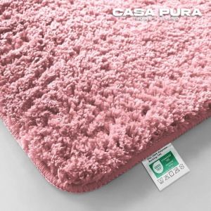 Tapis de bain Sky Uni Polyester Rose clair 80 x 150 cm
