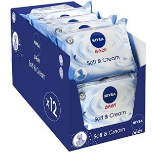 Image de Nivea Baby Soft & Cream - Lingettes bébé 12 x 63