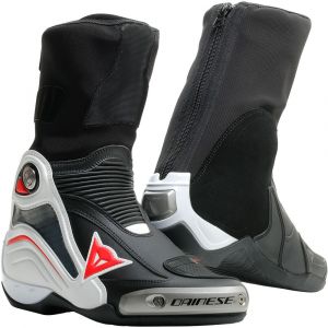 Image de Dainese Bottes Axial D1 Boots - Black / White / Red-Lava - Taille EU 41