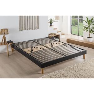 Image de Deko Dream Sommier KIT 160x200 cm - 20 lattes - Réglable - SOMKIT