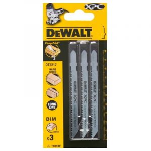 Dewalt DT2217QZ Lames de scie sauteuse pour bois Bimétal XPC T101BF Lot de 3 (Import Grande Bretagne)