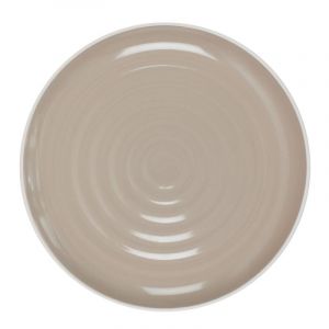 Image de Lot de 6 iettes Plates "Bicolore Mania" 27cm Beige Prix