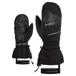 Ziener Gastilo Moufles de Ski/Sports d'hiver | Gore-Tex, Longues Manchettes, sans PFC, Noir, 9 Homme