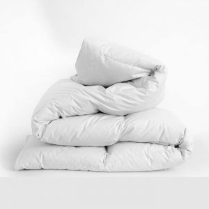 Mortreux Couette coton percale 91 fils duvet 240x260 cm