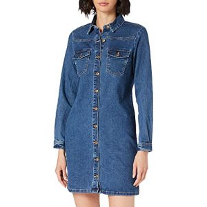 Image de Pieces Robe Courte Perry Denim-vi XS Medium Blue Denim