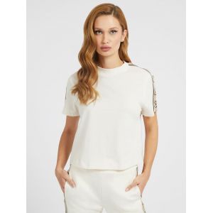 Guess T-shirt logo sur le c&ocirc;t&eacute; Blanc - Couleur Blanc - Taille XL