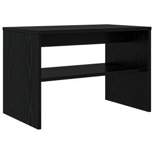 VidaXL Meuble TV Ch&ecirc;ne noir 60 x 35 x 40 cm Bois d'ing&eacute;nierie