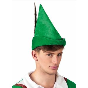 Image de Chapeau homme des bois vert adulte