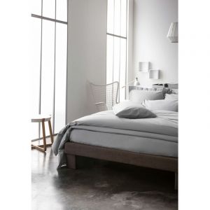 Today Housse de couette Zinc - 100% coton 57 fils - 220 x 240 cm - Gris