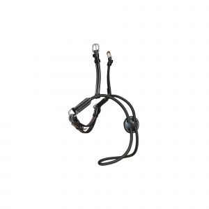 Muserolle cheval croisée élastique Flags&Cup