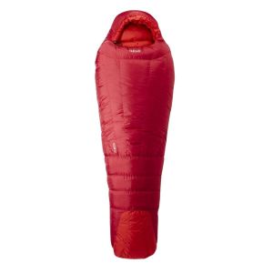 Rab Expedition 1200 Sac de couchage, rouge Left Zipper Sacs de couchage momie