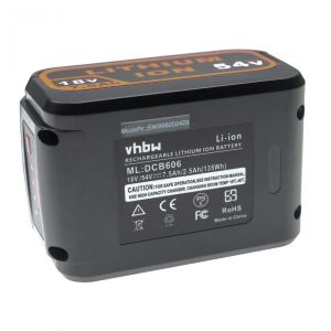 Vhbw Batterie compatible avec DeWalt DCN690, DCR006, DCS331, DCS331B, DCS331L1 outil électrique (7500 mAh, Li-ion, 18 V