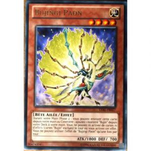 Carte Yu-Gi-Oh Lval-Fr027 Bujingi Paon Neuf Fr