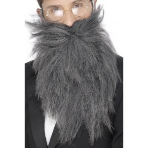 Barbe longue avec moustaches