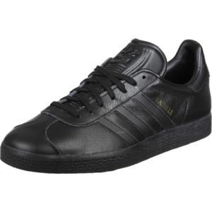 Image de Adidas Gazelle, Baskets Basses Homme, Noir (Core Black/Core Black/Gold Metallic), 37.5 EU