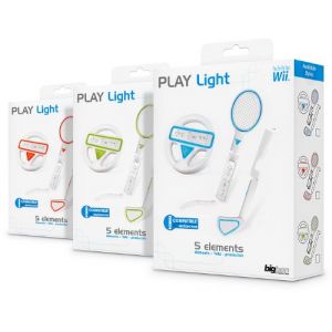 Image de Bigben Pack lumineux : raquette, club de golf, intégrateur, dragonne, support