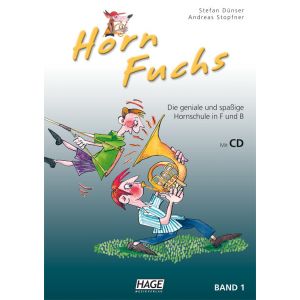 Image de Microsoft HAGE Musikverlag Cornet Fox Volume 1 with CD Partition