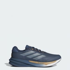 Adidas Supernova Stride 2 Chaussure De Running Sans Stabilisateurs Hommes - Bleu Gris, Blanc, Pointure 45 1/3
