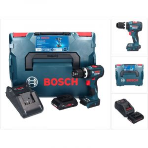 Bosch GSB 18V-90 C Perceuse-visseuse à percussion sans fil Professional 18 V 64 Nm brushless + 1x Batterie ProCORE 4,0 Ah +