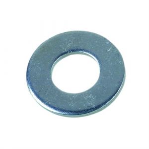 Rondelle plate moyenne (M) NFE 25513 Zingu&eacute; - 30 mm - Boite de 50 - LENNIE - 21243299