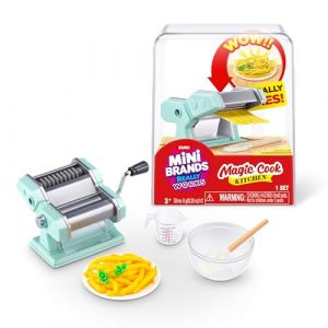 Mini Brands Really Works Magic Cook Kitchen Capsule S&eacute;rie 1 (Machine &agrave; P&acirc;tes) de ZURU, &Eacute;lectrom&eacute;nager Miniature qui Fonctionne Vraiment
