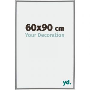 Image de Your Decoration - 60x90 cm - Cadres Photos en Plastique Avec Verre Plexiglas - Excellente Qualité -Argent - Cadre Decoration Murale - Annecy. - Argent