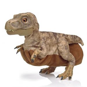 AS WOW! STUFF Jur sic Park Real FX Baby T.Rex Dinosaure, édition spéciale, Jouet animatronique hyperréaliste, réaliste avec de Vrais Sons de Film, Cadeaux Officiels Jur sic World, Objets de Collection