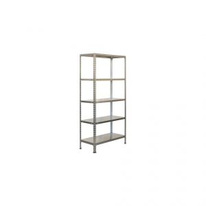 Image de Simon Rack Etagère 5 niveaux 510 Kg L. 900 x Ht. 1800 x P. 300 mm KIT ECOCLICK 5/300 GALVA - 777100026189035 - Simonclick