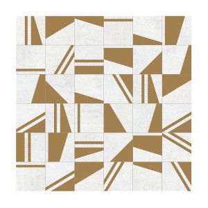 Kokomo Blanco Oro Nassau Patchwork Carrelage Aspect Carreaux De Ciment