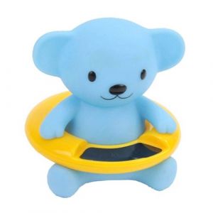 Thermom&egrave;tre de Bain pour B&eacute;b&eacute; avec Affichage Digital Forme Koala Sans Pile VP Sant&eacute; Bleu